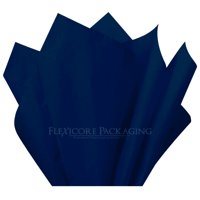Navy Blue Tissue Paper, 15"x20", 100 ct