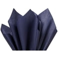 thumbnail image 1 of Navy Blue Tissue Paper Squares, Bulk 10 Sheets, Feronia Packaging, Large 15x20 Inch, 1 of 13
