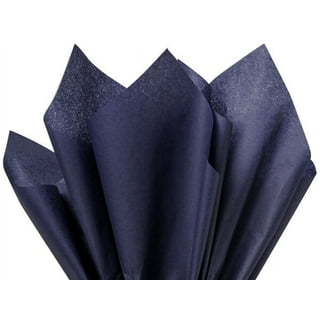  Navy Blue Tissue Paper 20 Inch X 30 Inch - 48 Sheet Pack  Premium Quality Gift wrap Tissue Paper A1 bakery supplies Made in USA :  Health & Household