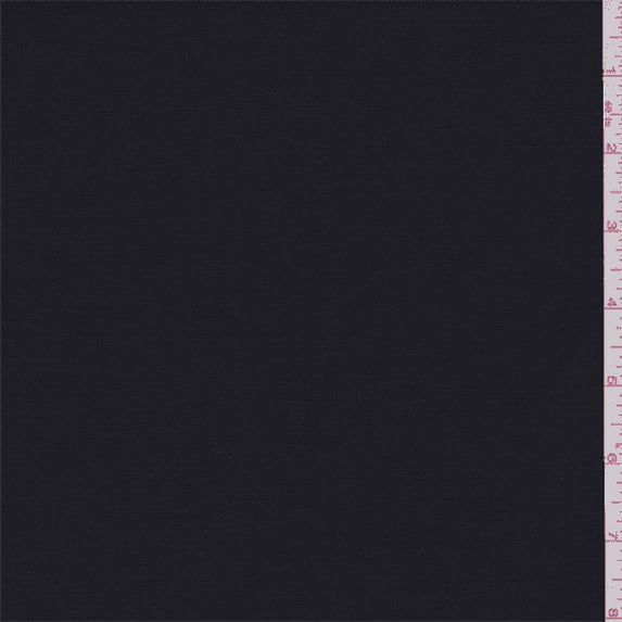 Navy Blue Tropical Wool Suiting, Fabric Sold By the Yard