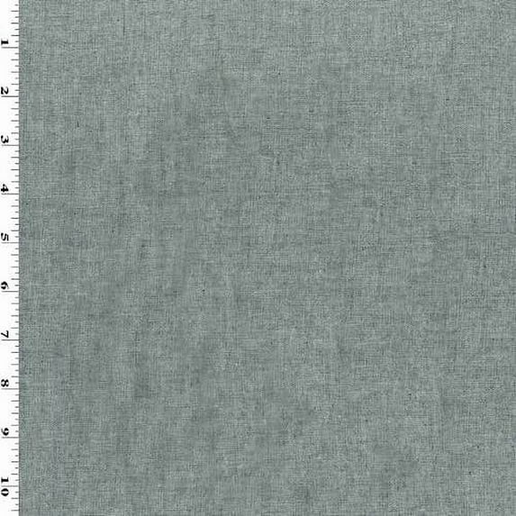 Navy Blue/White Cotton Chambray, Fabric By the Yard