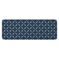 thumbnail image 1 of Navy Blue and White Geometric Pattern Kitchen Rug Mat,Kitchen Runner Rugs Non Skid Washable,Decorative Kitchen Floor Mats for Kitchen,Sink,Laundry,17"x47.2", 1 of 7