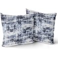 thumbnail image 1 of Navy Blue and White Pillow Covers Set of 2 20x20 Inch Abstract Art Painting Modern Decorative Cushion Covers Minimalist Pillow Case for Home Decor Sofa Bed Add a Touch of Class, 1 of 6