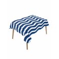 thumbnail image 1 of Navy Blue White Table Cloth, Abstract Waves Water Ripple Striped Waterproof Tablecloth for Rectangle Tables, Reusable Washable Fabric Table Cover for Restaurant Kitchen Dining Tables 52"x70", 1 of 6