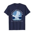 thumbnail image 1 of Navy Blue Yellowstone National Park Geyser Graphic Comfort Colors T-Shirt for Outdoor Enthusiasts, 1 of 4