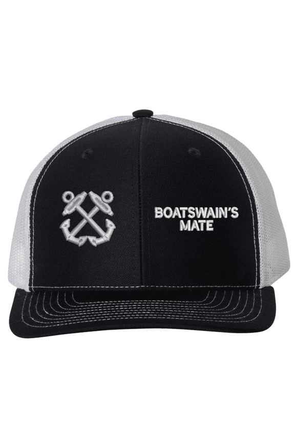 Navy Boatswain's Mate (BM) Rating USA Mesh-Back Cap