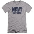 thumbnail image 1 of Navy Boyfriend Premium Adult Slim Fit 30/1 T-Shirt Athletic Heather, 1 of 1