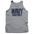 thumbnail image 1 of Navy Brother Adult Tank Top Athletic Heather, 1 of 1