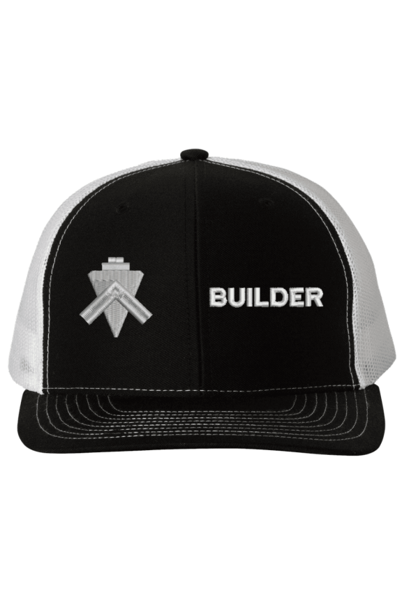 Navy Builder (BU) Rating USA Mesh-Back Cap