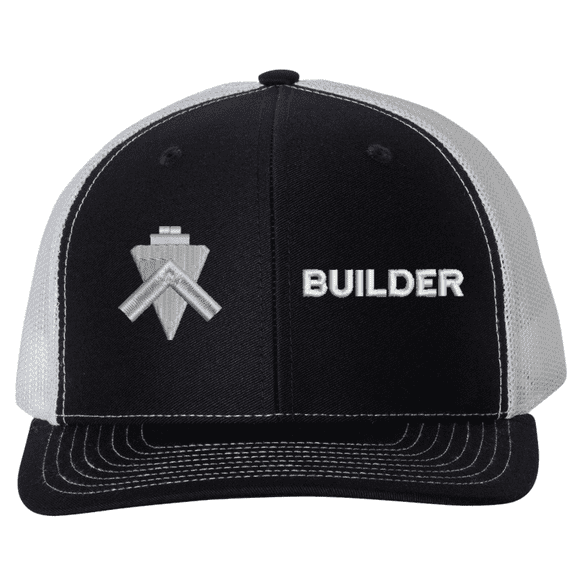 Navy Builder (BU) Rating USA Mesh-Back Cap