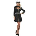 thumbnail image 1 of Navy Captain Adult Costume (Black), 1 of 2
