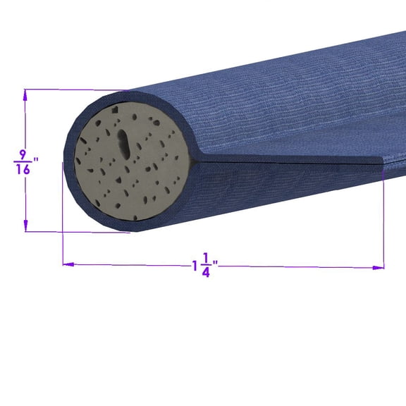 Navy, Cloth-Covered Sponge Windlace - LP 57-E