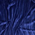 thumbnail image 1 of Navy Crinkled Stretch Velvet Solid, 1 of 5