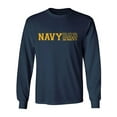 thumbnail image 1 of Navy Dad And Proud Of It Adult Long Sleeve T-shirt, 1 of 3