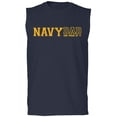 thumbnail image 1 of Navy Dad And Proud Of It Adult Sleeveless Tee, 1 of 3