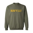 thumbnail image 1 of Navy Dad And Proud Of It Crewneck Sweatshirt, 1 of 3