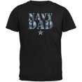 thumbnail image 1 of Navy Dad Black Adult T-Shirt - Small, 1 of 1