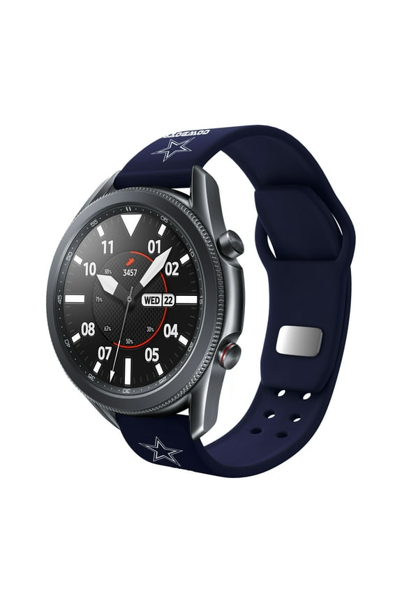 Navy Dallas Cowboys 22mm Samsung Compatible Watch Band