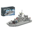 thumbnail image 1 of Navy Destroyer Building Block Set - 528 Pieces, 1 of 2