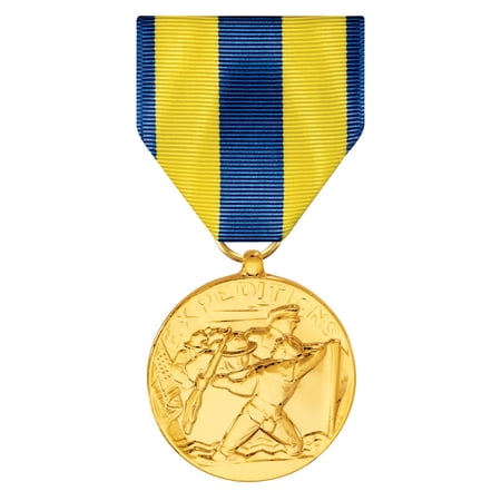 Navy Expeditionary Medal Gold Plated