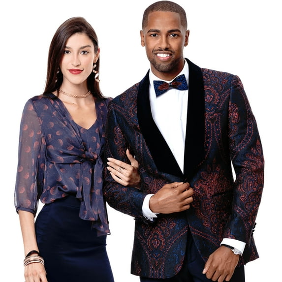 Navy Fashion Blazer J75