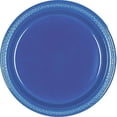 thumbnail image 1 of Navy Flag Blue 9" Plastic Plates 20ct, 1 of 1