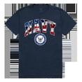 thumbnail image 1 of Navy Flag Letter Tee, Navy - 2X, 1 of 1