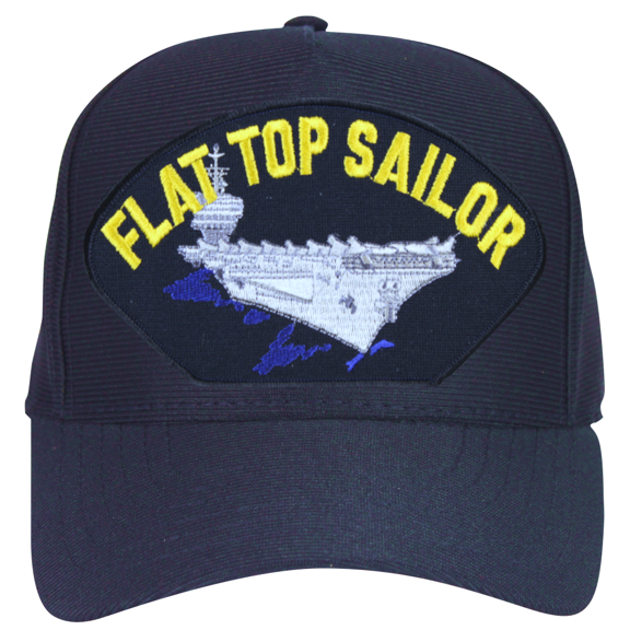 Navy Flat Top Sailor Ballcap