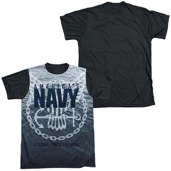 Navy Force For Good Mens Adult Sublimation Shirt