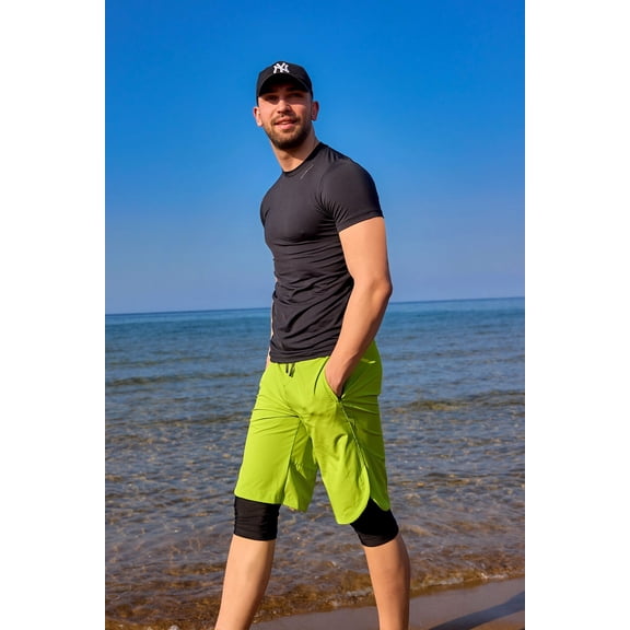 Marina Green Modest Men’S Swim Shorts - S2505-4