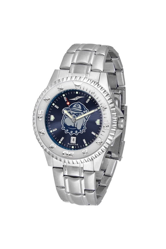 Navy Georgetown Hoyas Competitor Steel AnoChrome Watch
