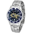 thumbnail image 1 of Navy Georgia Tech Yellow Jackets Competitor Steel AnoChrome Color Bezel Watch, 1 of 4