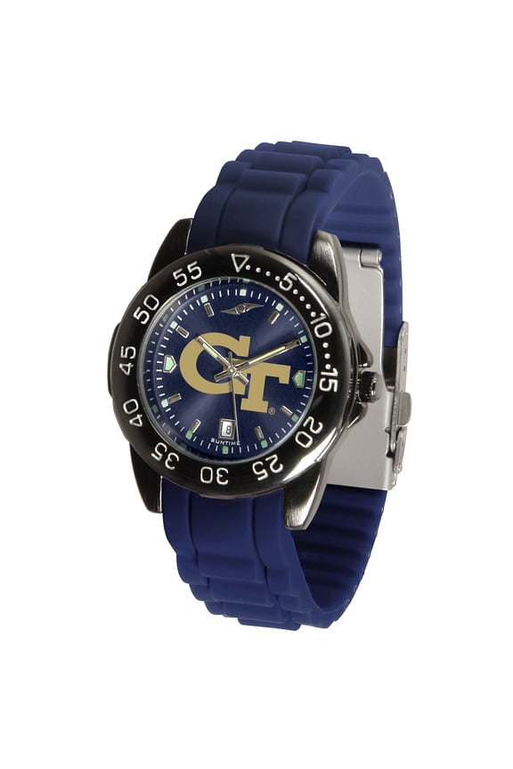 Navy Georgia Tech Yellow Jackets FantomSport AC AnoChrome Watch