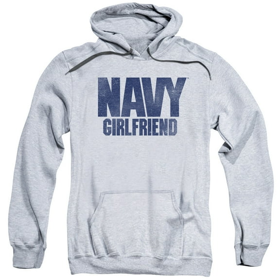 Navy - Girlfriend - Pull-Over Hoodie - XX-Large