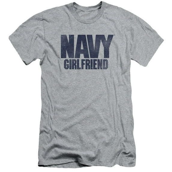 Navy - Girlfriend - Slim Fit Short Sleeve Shirt - X-Large
