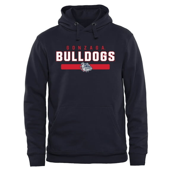 Navy Gonzaga Bulldogs Team Strong Pullover Hoodie