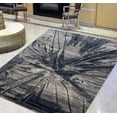 thumbnail image 1 of Navy/Gray Splash Abstract Explosion Pattern Distressed- Modern Vintage Area Rug, 1 of 7