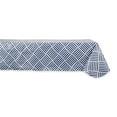 thumbnail image 1 of Navy Grid Vinyl Tablecloth 60x84, 1 of 4