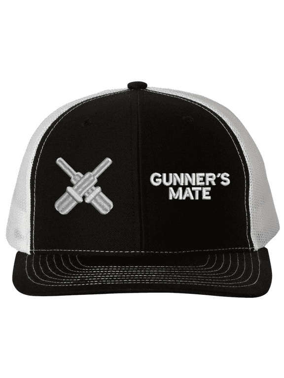 Navy Gunner's Mate (GM) Rating USA Mesh-Back Cap