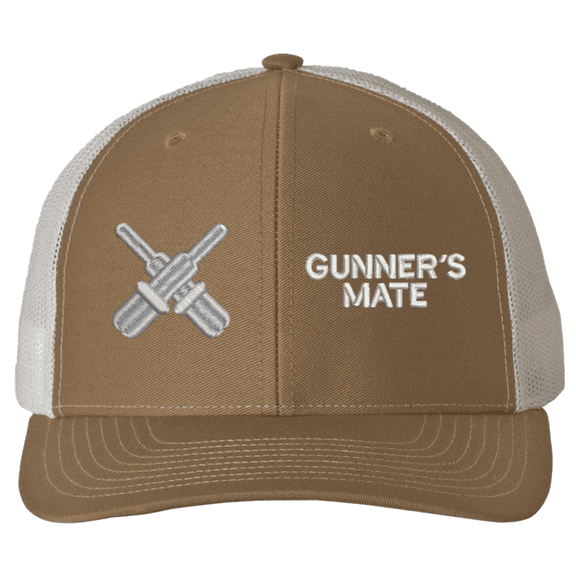 Navy Gunner's Mate (GM) Rating USA Mesh-Back Cap