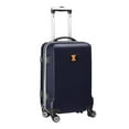 thumbnail image 1 of Navy Illinois Fighting Illini 20" 8-Wheel Hardcase Spinner Carry-On, 1 of 5