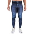 thumbnail image 1 of Navy Jean Noah Meggings, 1 of 9