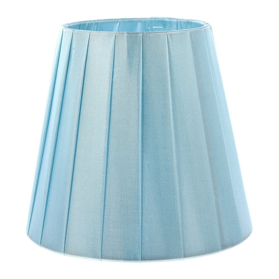 Navy Lampshade Fabric Bulb Bedroom Lighting Accessory Office