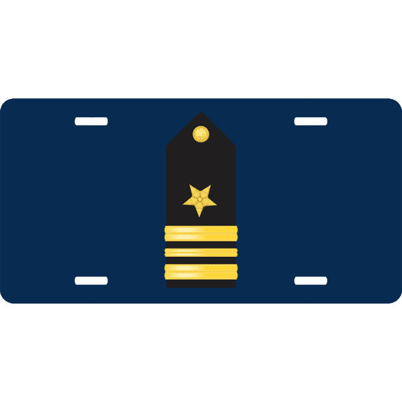 Navy Lieutenant Commander License Plate