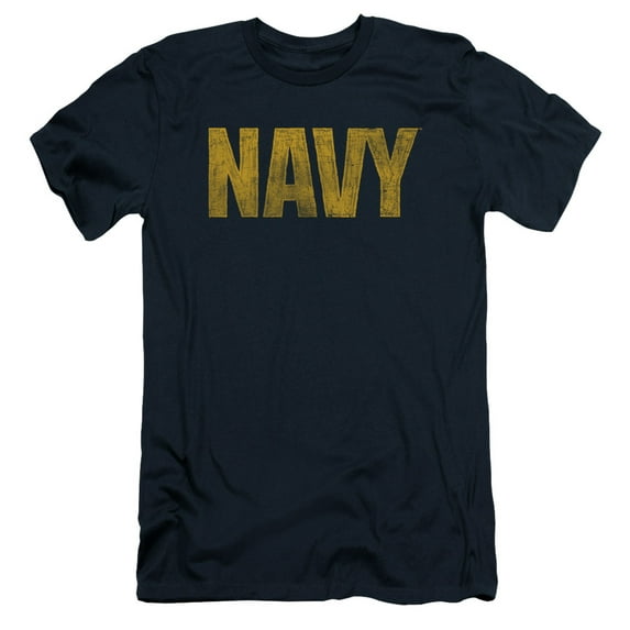 Navy Logo Adult 30/1 T-Shirt Navy