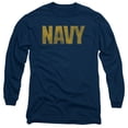 thumbnail image 1 of Navy - Logo - Long Sleeve Shirt - X-Large, 1 of 2
