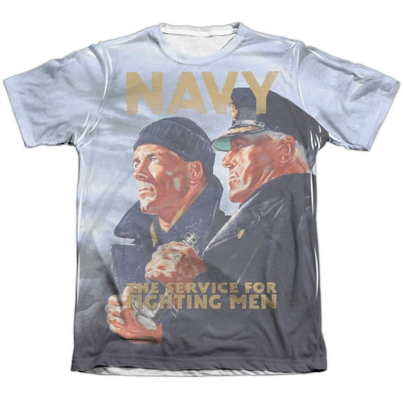 Navy - Long Gaze - Short Sleeve Shirt - Large