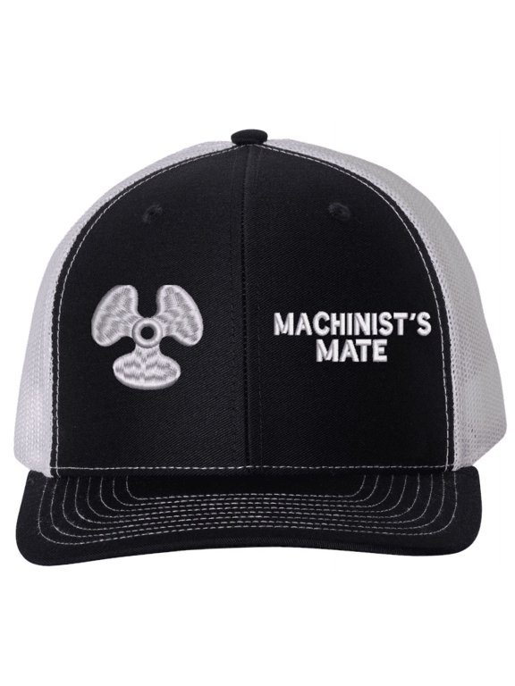 Navy Machinist's Mate (MM) Rating USA Mesh-Back Cap