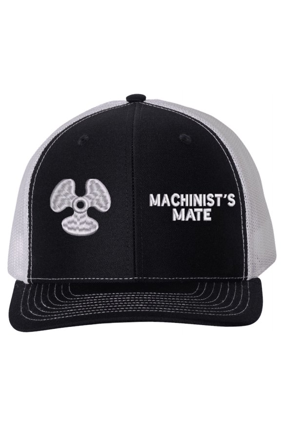 Navy Machinist's Mate (MM) Rating USA Mesh-Back Cap
