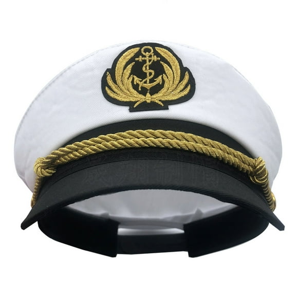 Navy Marine Hat Sailor Captain Costume Men Yacht Captain Hat Funny Party Hats